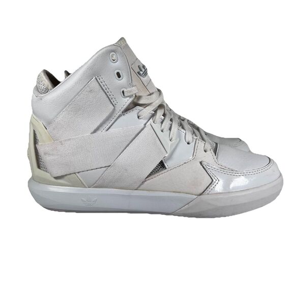 adidas Other - Adidas Originals C-10 Mid White Lace Up Basketball Shoes Sneakers Men's Size 6.5